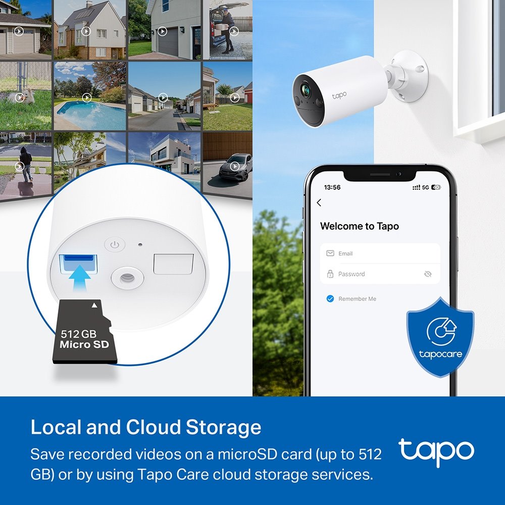 TP-link Tapo C410 Chytrá bezdrátová bezpečnostní kamera, 3Mpx