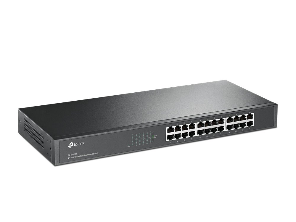 TP-link TL-SF1024 Switch 24x 10/100M, kovový, Rack