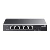 TP-link TL-SG1005P-PD Switch 5G (1x PoE in, 4x PoE out), Unmanaged, Desktop