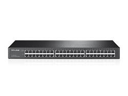 TP-LINK TL-SG1048 48-Port Gigabit Switch, 48 Gigabit RJ45 Ports, 1U 19-inch Rack-mountable Steel Case