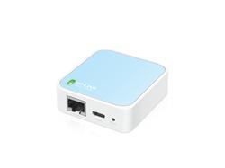 TP-LINK TL-WR802N N Mini poket AP/router, 1x LAN, 1x micro USB (2,4GHz, 802.11b/g/n) 300Mbps