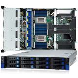 TYAN Transport HX 2U HPC server 2x SP3, 32x DDR4 ECC R, 8x.3,5 SATA + 4xNVMe, 2x 1600W (plat.), 2x 10Gb LAN, IPMI