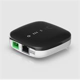 Ubiquiti GPON port, GbE RJ45 LAN port and 24V PoE in, 2.5 GbE, 1.2 Gbps uplink / 2.5 Gbps downlink