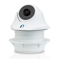 Ubiquiti Indoor Video Camera UniFi UVC-Dome, 1x10/100 RJ45, microSD Card Slot, Microphone, IR LED with Mechanical IR Cut