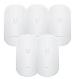 Ubiquiti Nano Stanice Loco 5AC AirMax, 2x2 MIMO 5 GHz, 13 dBi, PoE-in, 5 kusů