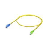 Ubiquiti optický patch kabel SC/UPC na SC/APC pro GPON sítě, 1m, žlutý, 50-pack