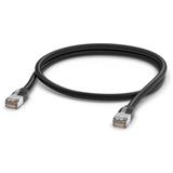 Ubiquiti Patch kabel, venkovní, STP, Cat.5e, 1m, černá