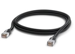 Ubiquiti Patch kabel, venkovní, STP, Cat.5e, 2m, černá