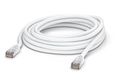 Ubiquiti Patch kabel, venkovní, STP, Cat.5e, 8m, bílá