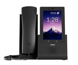 Ubiquiti Phone Touch (UTP-Touch), VOIP telefon, 5" HD dotyk.displej, 5MP kamera, 2x RJ-45, WiFi 5, BT 4.2,, PoE, černý