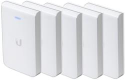 Ubiquiti Přístupový bod Unifi Enterprise UAP-AC-In-Wall, 2x2 MIMO (300/866Mbps), 2 dBi, 3x PoE, 5 kusů