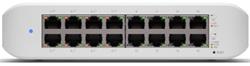 Ubiquiti Switch L2 UniFi USW-Lite-16-PoE, 16-Port Gigabit, 8x PoE-out, PoE budget 45W