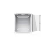 Ubiquiti UniFi 12U nástěnný rackový rozvaděč, hloubka 450 mm, skleněné dveře