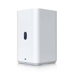 Ubiquiti UniFi dvoušachtové síťové úložiště NAS, 2.5 GbE, USB-C, bílé provedení
