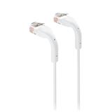 Ubiquiti UniFi Patch Cable, Ultra tenký patch kabel s podporou 10 GbE, 0.4m, bílá, 50-pack