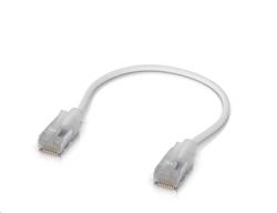 Ubiquiti UniFi Premium Patch Cable, 10 GbE, 15cm, bílý - 24ks