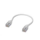 Ubiquiti UniFi Premium Patch Cable, 10 GbE, 15cm, bílý - 24ks