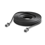 Ubiquiti UniFi Venkovní patch kabel C6A, ultra tenký a odolný stíněný kabel pro 10 GbE, 15m, Černá