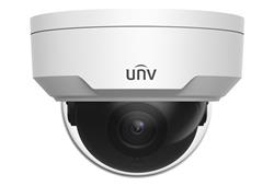 Uniview IP kamera 1920x1080 (FullHD), až 25 sn/s, H.265, obj. 2,8 mm (106,7°), PoE, DI/DO, audio, Smart IR 30m