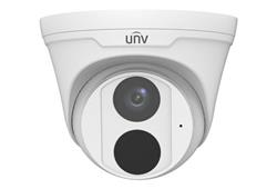 Uniview IP kamera 1920x1080 (FullHD), až 30 sn / s, H.265, obj. 2,8 mm (112,9 °), PoE, Mic., IR 30m, WDR 120dB