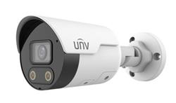 Uniview IP kamera 2688x1520 (4 Mpix), až 25 sn/s, H.265, obj. 2,8 mm (101,1°), PoE, Mic., Repro, Smart IR 30m