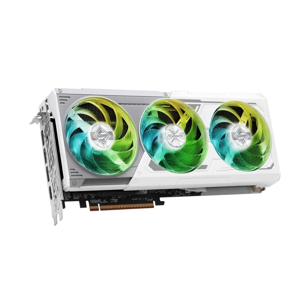 VGA Asrock Radeon RX 9070 XT Steel Legend 16G GDDR6 White