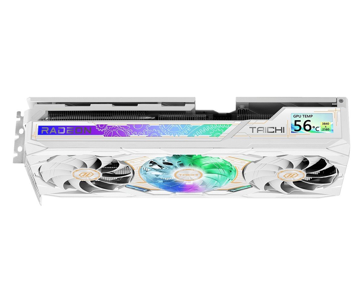 VGA Asrock Radeon RX 9070 XT Taichi 16G OC GDDR6 White