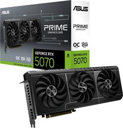 VGA ASUS Prime RTX5070 OC 12GB/192-bit GDDR7 HDMI 3xDP