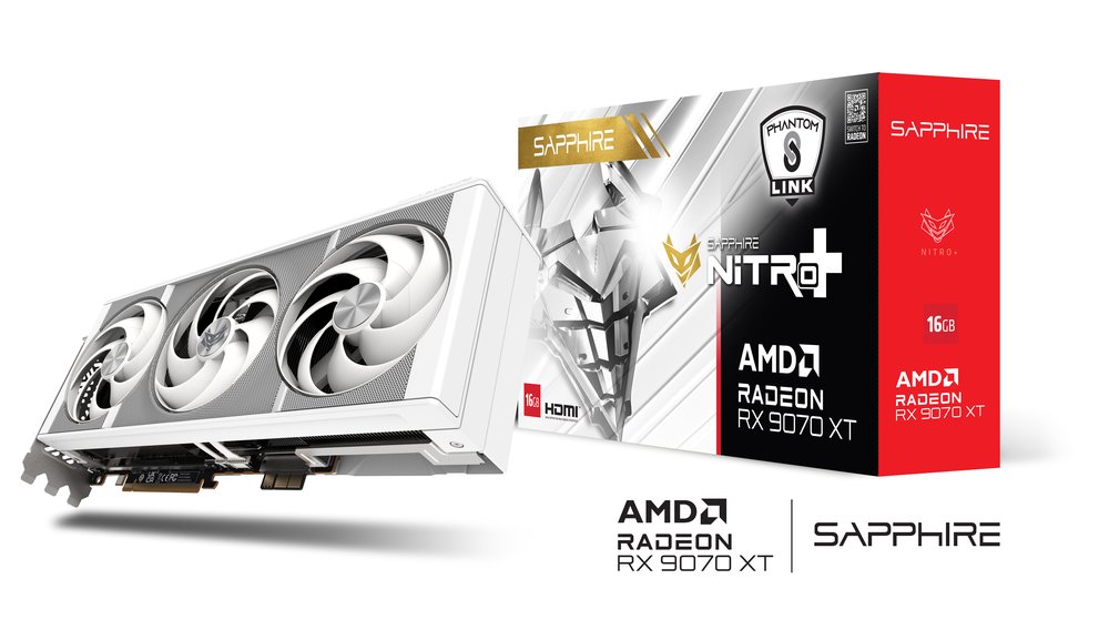 Sapphire NITRO+ RX 9070 XT Polar