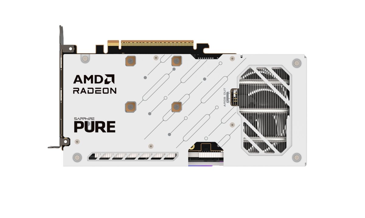 VGA SAPPHIRE PURE AMD Radeon RX 9060 XT OC 16GB, White (pošk. obal)