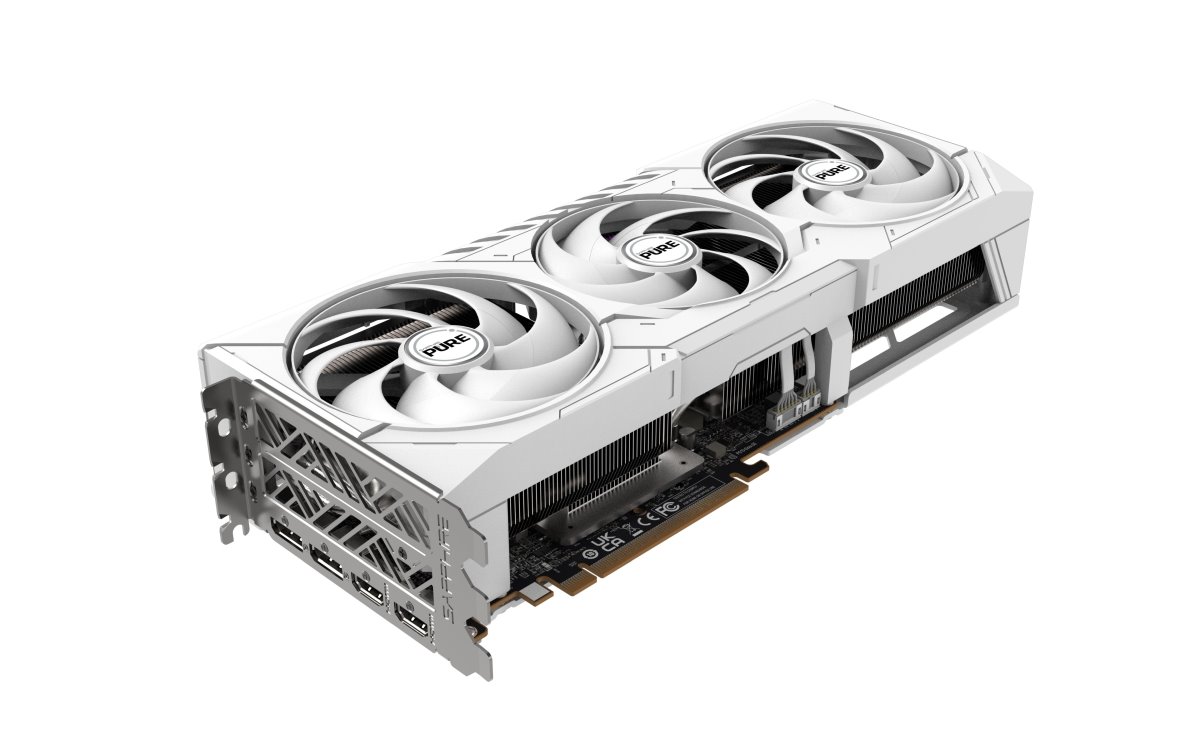 VGA SAPPHIRE PURE AMD Radeon RX 9070 OC 16GB WHITE