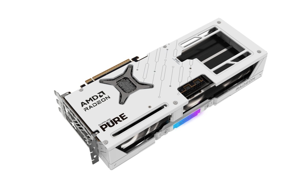 VGA SAPPHIRE PURE AMD Radeon RX 9070 XT OC 16GB WHITE