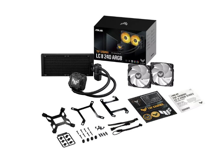 Vodní chladič ASUS TUF GAMING LC II 240 ARGB Aura Sync, 240mm