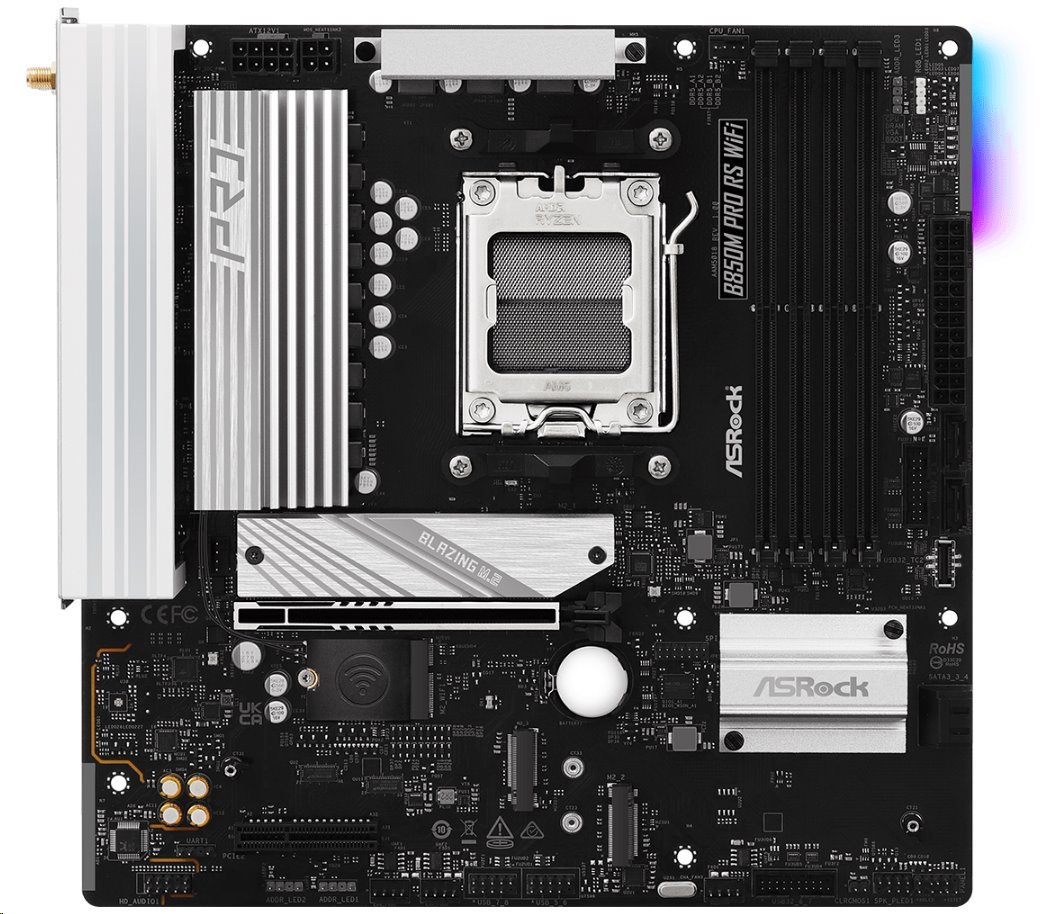 Výhodný set MB Asrock B850M PRO RS WIFI + RAM