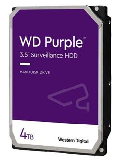 WD HDD Purple 3.5" 4TB - 5400rpm/SATA-III/256MB