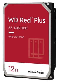 WD HDD Red Plus NAS 3.5" 12TB - 7200rpm/SATA-III/256MB