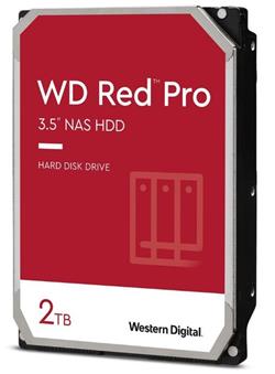 WD HDD Red Pro NAS 3.5'' 2TB - 7200rpm/SATA-III/64MB