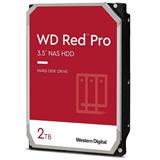 WD HDD Red Pro NAS 3.5'' 2TB - 7200rpm/SATA-III/64MB