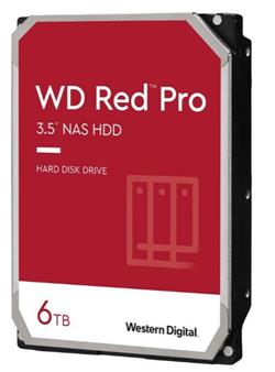 WD HDD Red Pro NAS 3.5'' 6TB - 7200rpm/SATA-III/256MB