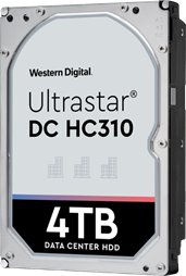 Western Digital (HGST) Ultrastar DC HC310 / 7K6 3.5in 4TB 256MB SATA 4KN