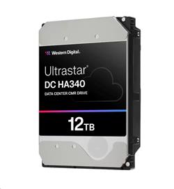 Western Digital Ultrastar DC HA340 3.5in 26.1MM 12000GB 256MB 7200RPM SATA ULTRA 512E SE DC HA340