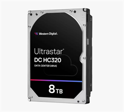 Western Digital Ultrastar DC HC320 3.5in 26.1MM 8000GB 256MB 7200RPM SAS ULTRA 4KN SE P3