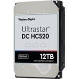 Western Digital Ultrastar DC HC520 3.5in 26.1MM 12000GB 256MB 7200RPM SAS ULTRA 512E SE P3