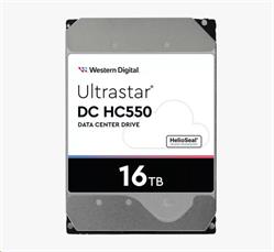 Western Digital Ultrastar DC HC550 3.5in 26.1MM 16000GB 512MB 7200RPM SAS ULTRA 512E SE P3