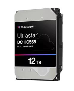 Western Digital Ultrastar DC HC555 3.5in 26.1MM 12000GB 256MB 7200RPM SAS ULTRA 512E SE P3 DC HC555