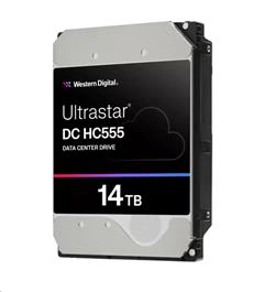 Western Digital Ultrastar DC HC555 3.5in 26.1MM 14000GB 512MB 7200RPM SATA ULTRA 512E SE DC HC555