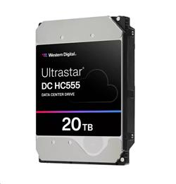 Western Digital Ultrastar DC HC555 3.5in 26.1MM 20000GB 512MB 7200RPM SAS ULTRA 512E SE P3 DC HC555