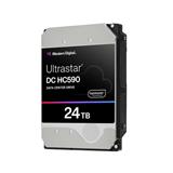 Western Digital Ultrastar DC HC590 3.5in 26.1MM 24000GB 512MB 7200RPM SATA ULTRA 512E SE P3