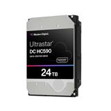 Western Digital Ultrastar DC HC590 3.5in 26.1MM 24TB 512MB 7200RPM SATA ULTRA 512E SE NP3 DC HC590