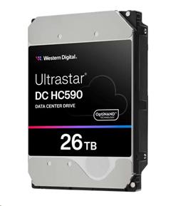 Western Digital Ultrastar DC HC590 3.5in 26.1MM 26000GB 512MB 7200RPM SATA ULTRA 512E SE NP3